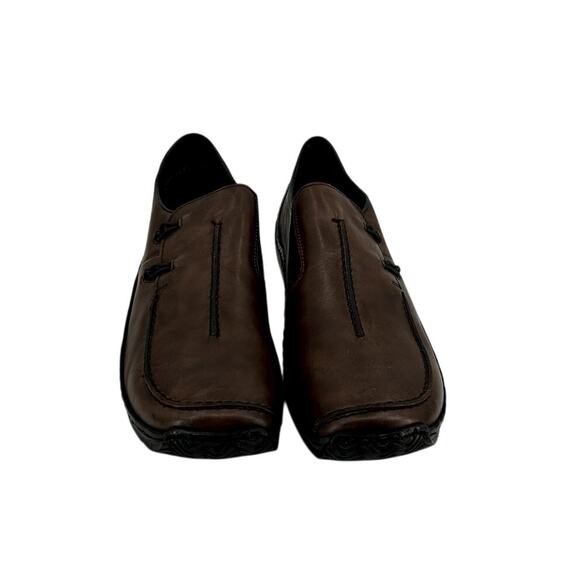 Rieker Shoes - NWT Rieker Celia-51 Women's Shoe Slip On Casual Brown Leather Women’s 10